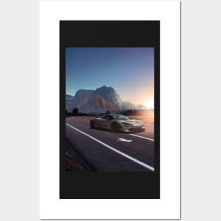 McLaren Mountain Road Posters and Art